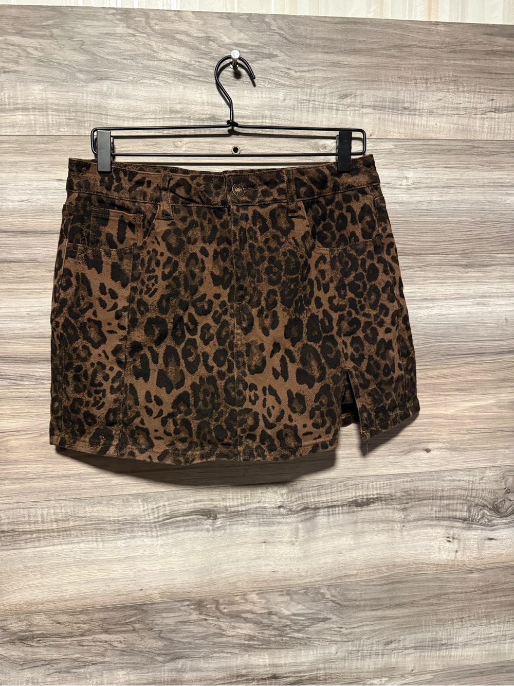 Luvamia Leopard Print Skort